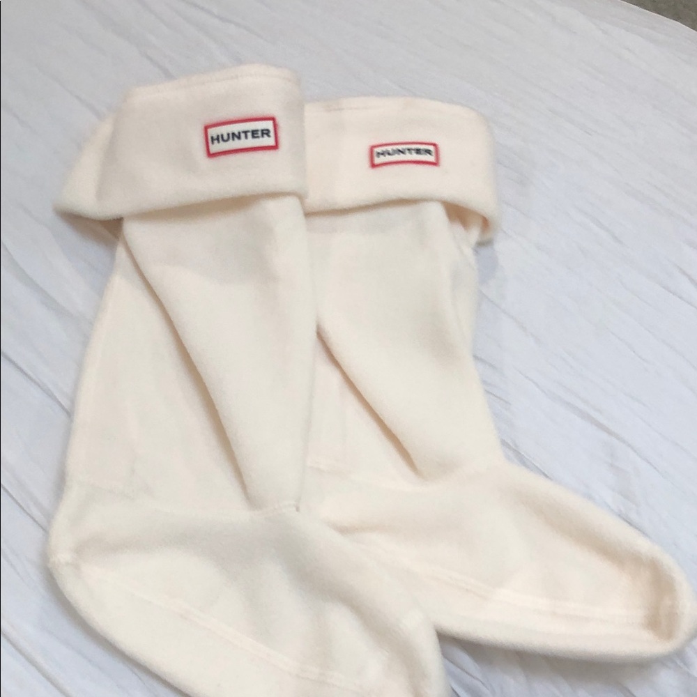 Hunter Woman’s Soft Cream boot socks